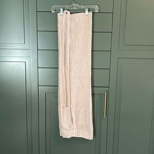 Gap wide leg linen blend pants